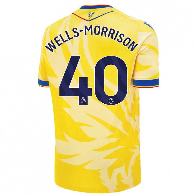 Danxen Men Jack Wells-Morrison #40 Yellow Away Jersey 2024/25 T-Shirt