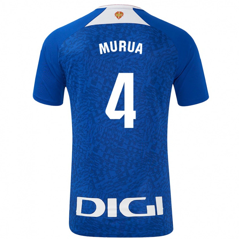 Danxen Men Garazi Murua Astorkiza #4 Royal Blue Away Jersey 2024/25 T-Shirt