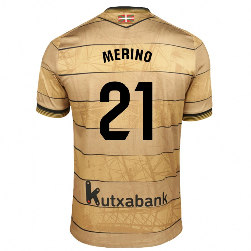 Danxen Men Jon Merino #21 Brown Away Jersey 2024/25 T-Shirt
