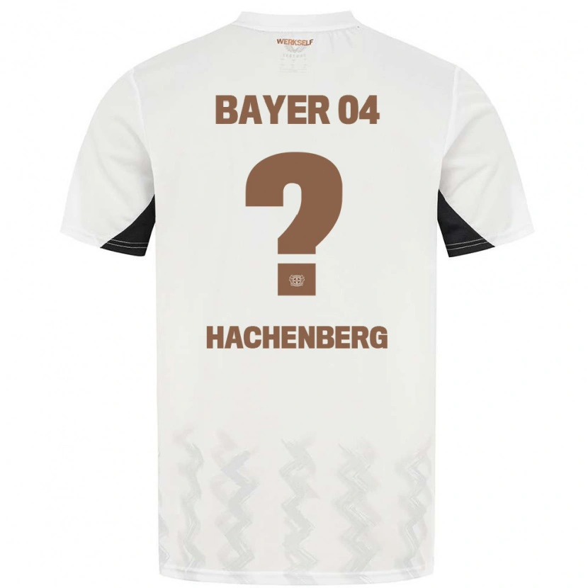 Danxen Men Merlin Hachenberg #0 White Black Away Jersey 2024/25 T-Shirt