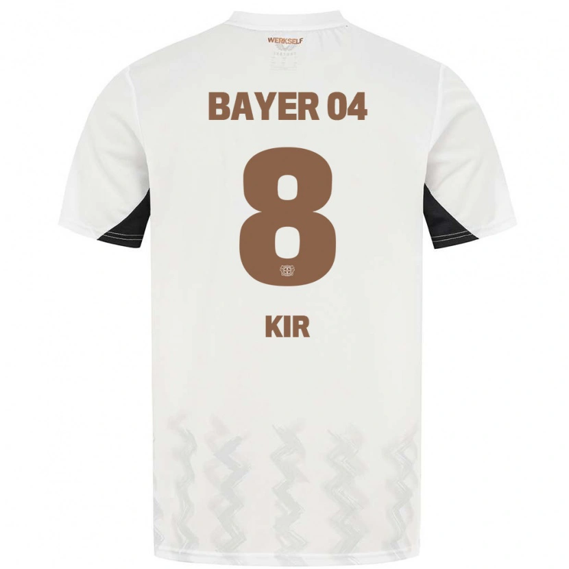 Danxen Men Burak Kir #8 White Black Away Jersey 2024/25 T-Shirt