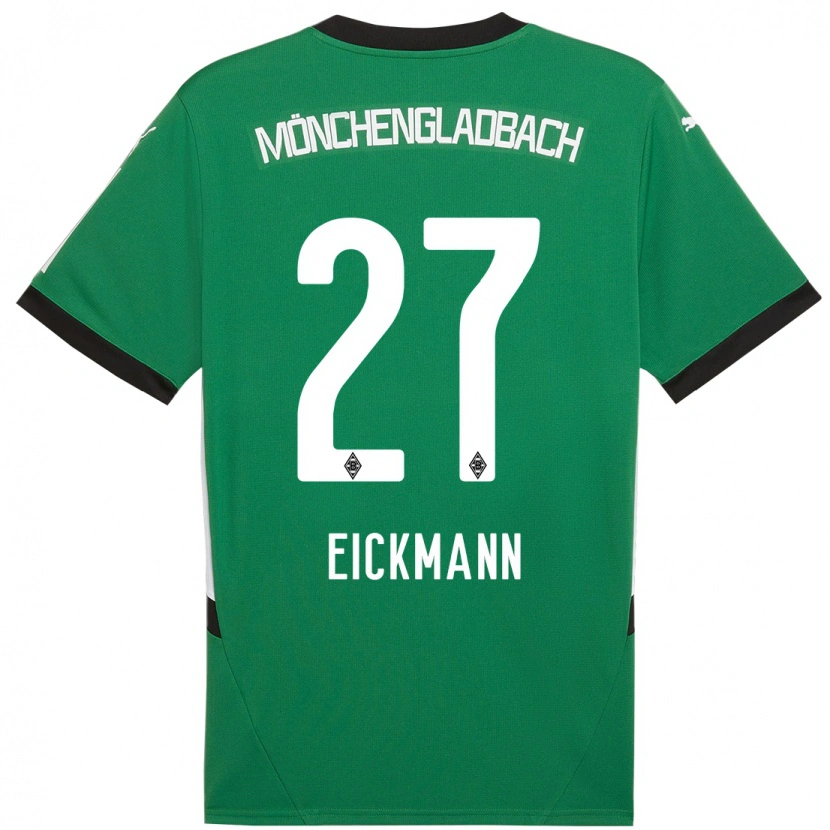 Danxen Men Mia Eickmann #27 Green White Away Jersey 2024/25 T-Shirt