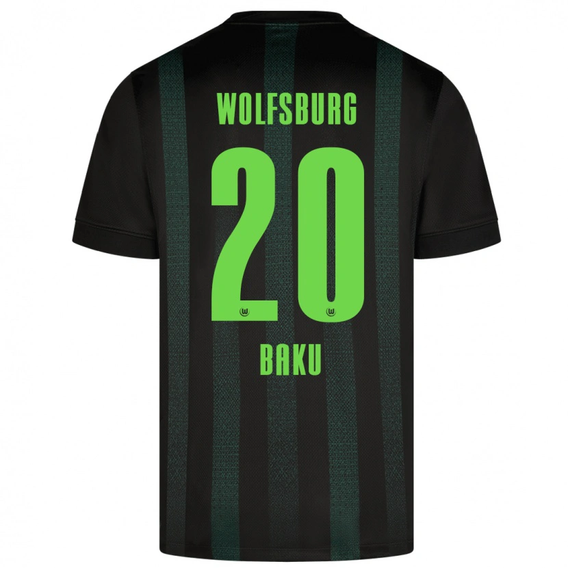 Danxen Men Ridle Baku #20 Dark Green Away Jersey 2024/25 T-Shirt