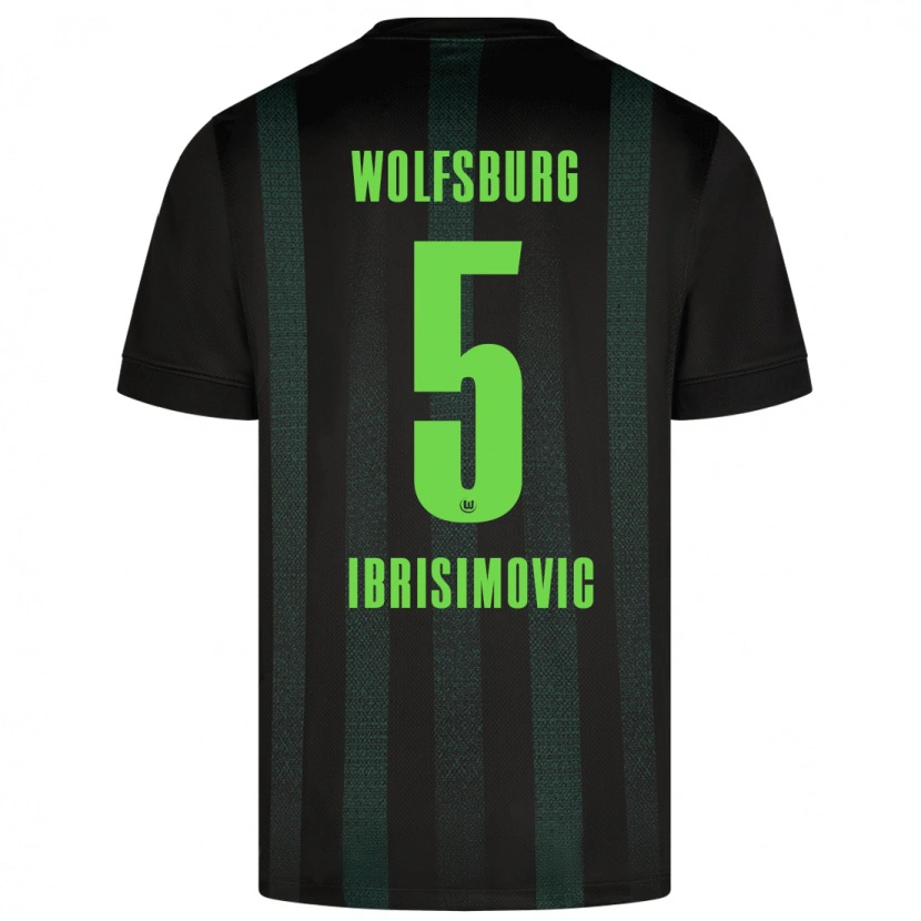 Danxen Men Amar Ibrisimovic #5 Dark Green Away Jersey 2024/25 T-Shirt