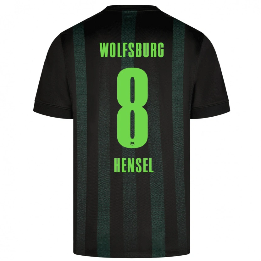 Danxen Men Pharell Hensel #8 Dark Green Away Jersey 2024/25 T-Shirt