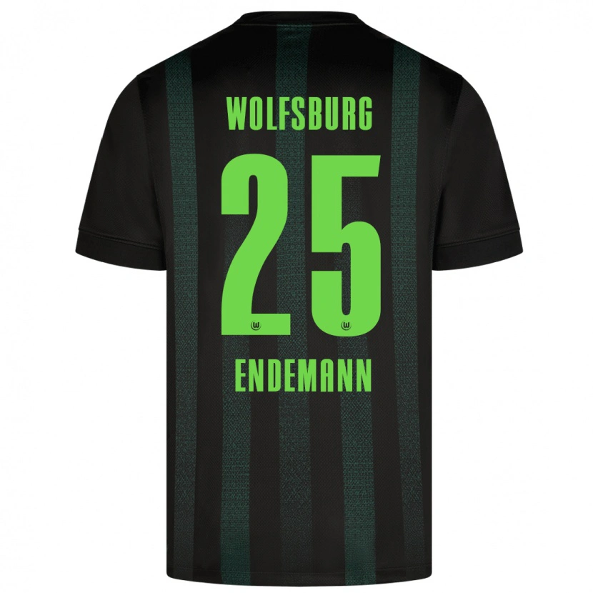 Danxen Men Vivien Endemann #25 Dark Green Away Jersey 2024/25 T-Shirt