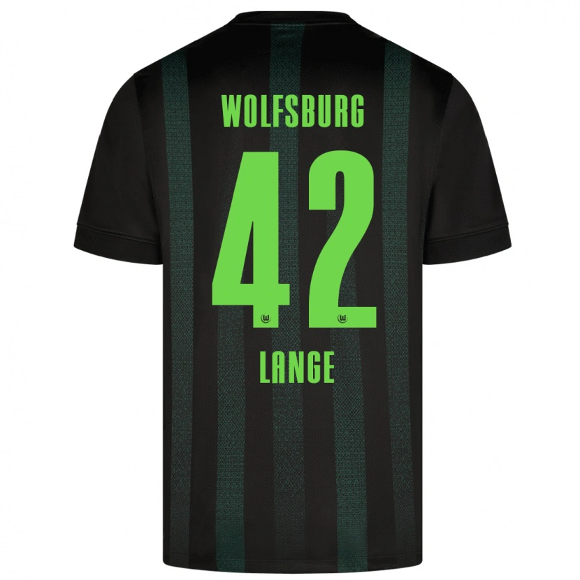 Danxen Men Felix Lange #42 Dark Green Away Jersey 2024/25 T-Shirt