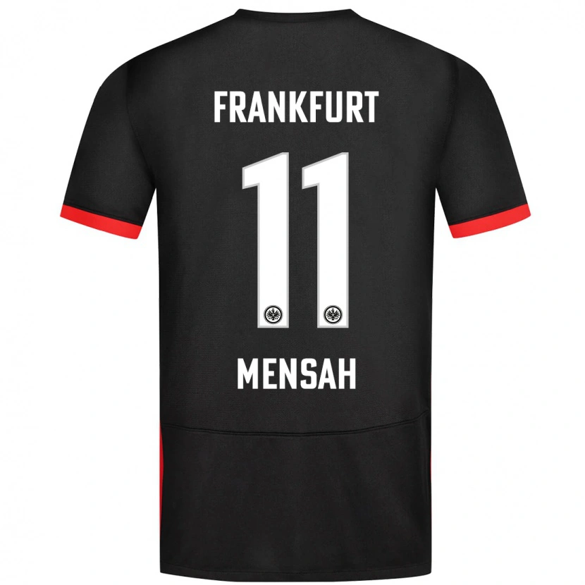 Danxen Men Keziah Oteng-Mensah #11 Black Away Jersey 2024/25 T-Shirt