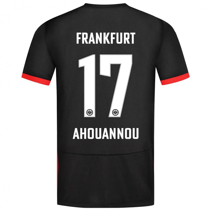 Danxen Men Yannis Ahouannou #17 Black Away Jersey 2024/25 T-Shirt