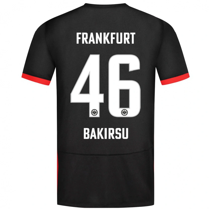 Danxen Men Hüseyin Bakirsu #46 Black Away Jersey 2024/25 T-Shirt