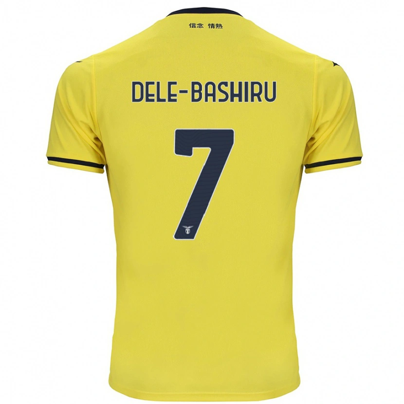 Danxen Men Fisayo Dele-Bashiru #7 Yellow Away Jersey 2024/25 T-Shirt