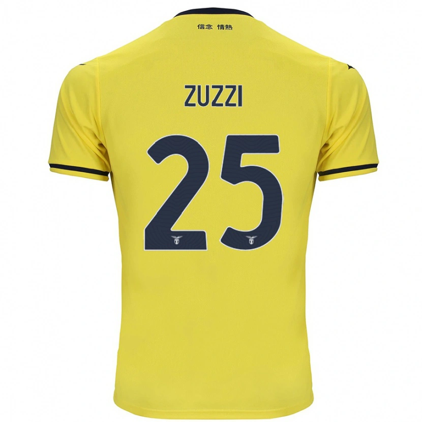 Danxen Men Giorgia Zuzzi #25 Yellow Away Jersey 2024/25 T-Shirt