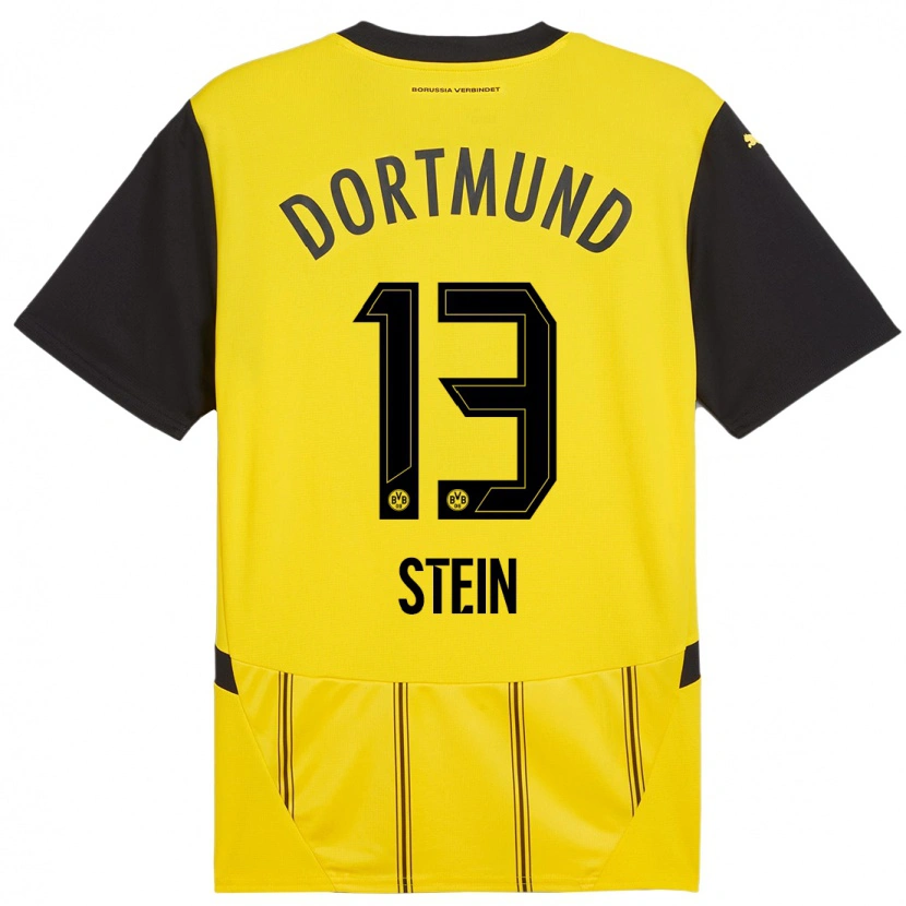 Danxen Women Daniel Stein #13 Yellow Black Home Jersey 2024/25 T-Shirt