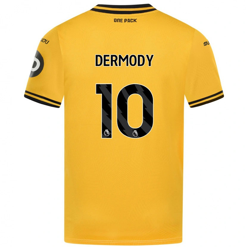 Danxen Women Helen Dermody #10 Yellow Home Jersey 2024/25 T-Shirt