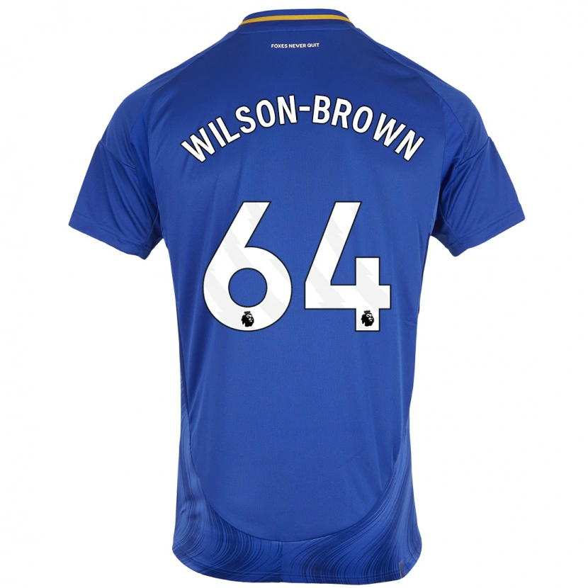 Danxen Women Tom Wilson-Brown #64 Blue White Home Jersey 2024/25 T-Shirt