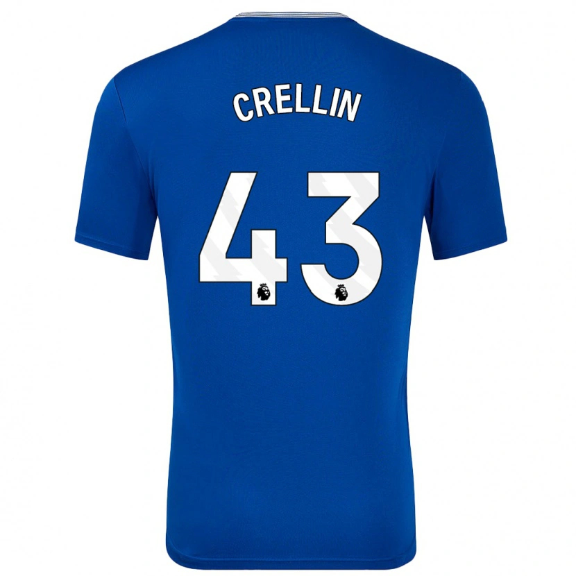 Danxen Women Billy Crellin #43 Blue With Home Jersey 2024/25 T-Shirt