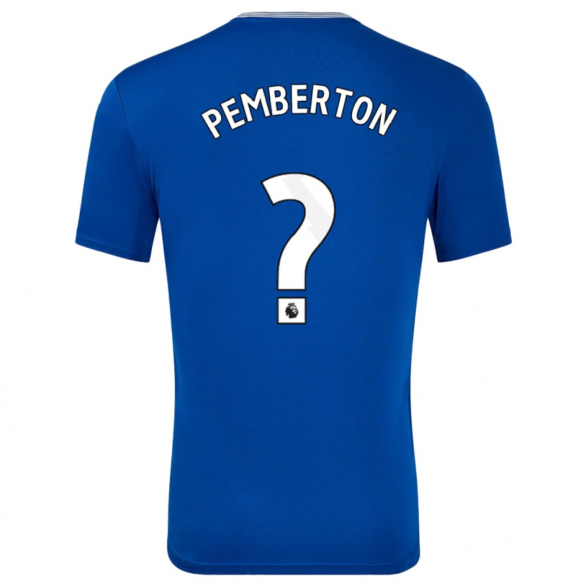 Danxen Women Dafi-Tomos Pemberton #0 Blue With Home Jersey 2024/25 T-Shirt