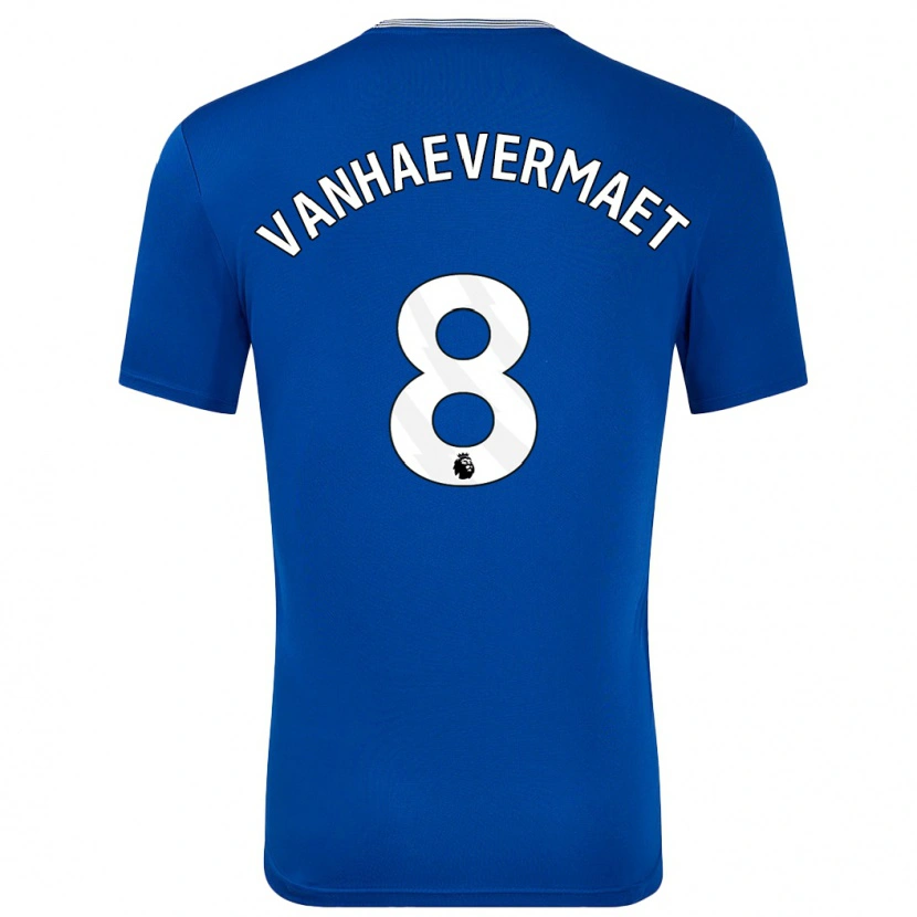 Danxen Women Justine Vanhaevermaet #8 Blue With Home Jersey 2024/25 T-Shirt
