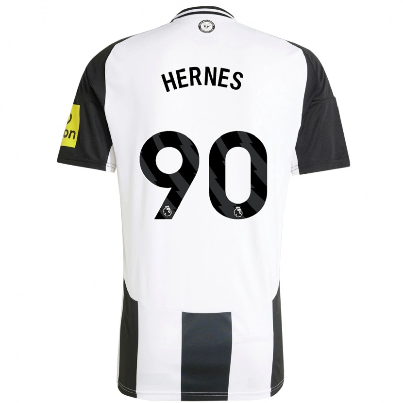 Danxen Women Travis Hernes #90 White Black Home Jersey 2024/25 T-Shirt