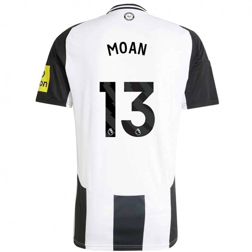 Danxen Women Claudia Moan #13 White Black Home Jersey 2024/25 T-Shirt