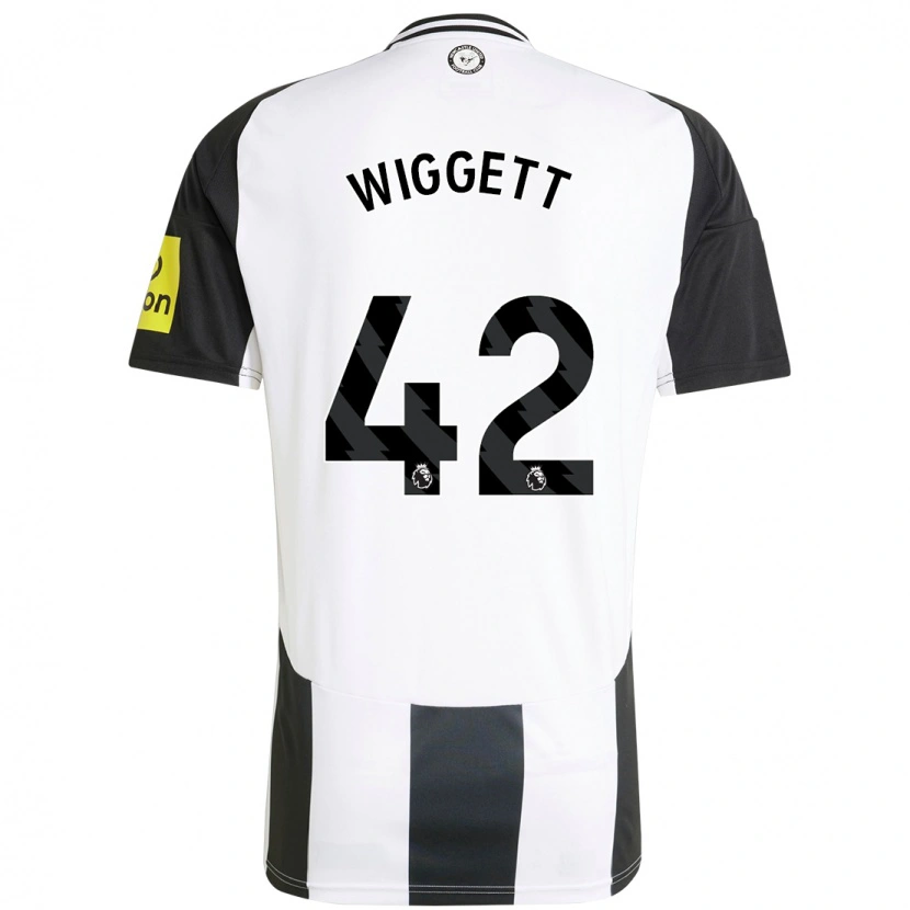 Danxen Women Charlie Wiggett #42 White Black Home Jersey 2024/25 T-Shirt