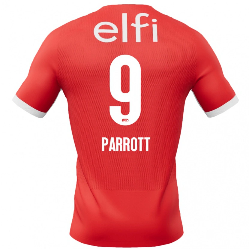 Danxen Women Troy Parrott #9 Red White Home Jersey 2024/25 T-Shirt