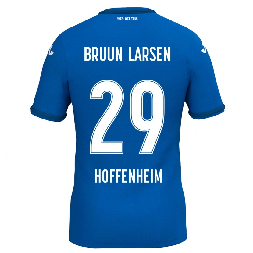 Danxen Women Jacob Bruun Larsen #29 Royal Blue Home Jersey 2024/25 T-Shirt