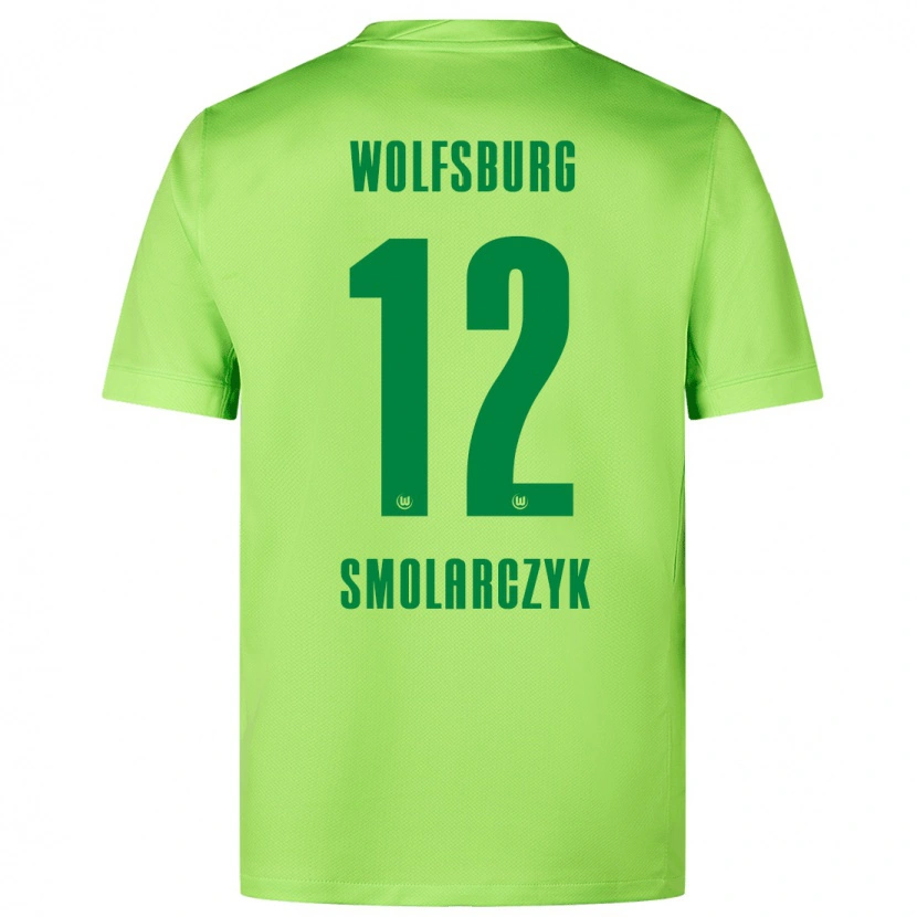 Danxen Women Nelly Smolarczyk #12 Fluorescent Green Home Jersey 2024/25 T-Shirt