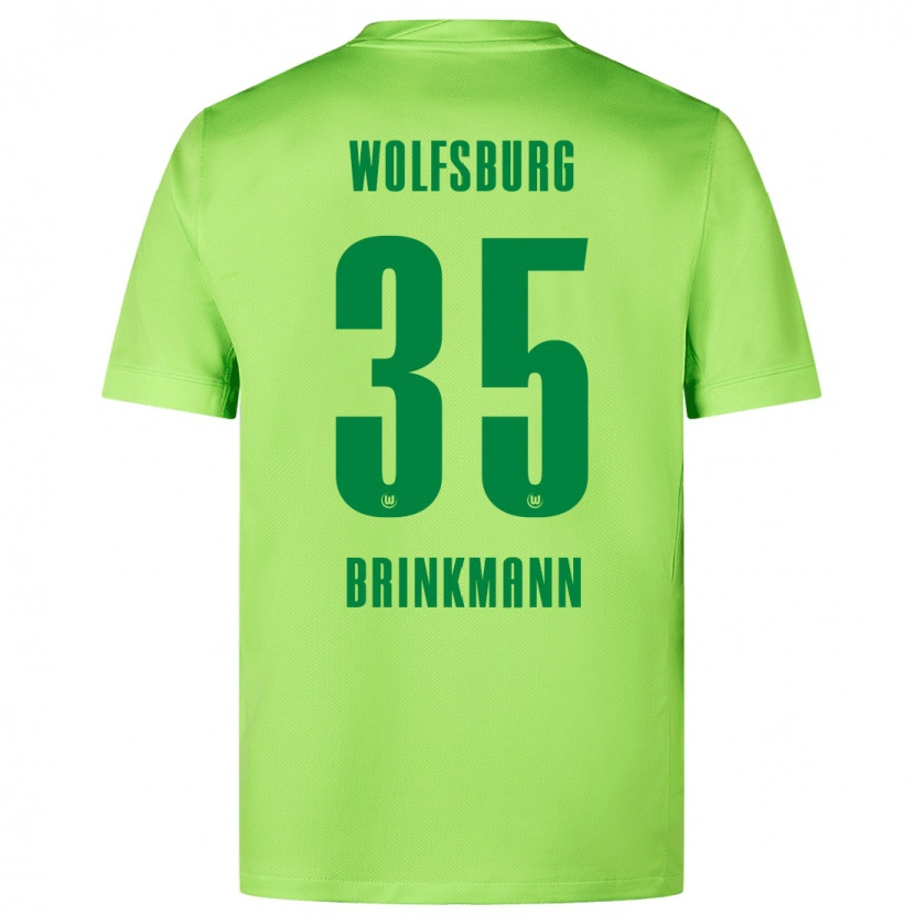 Danxen Women Karla Brinkmann #35 Fluorescent Green Home Jersey 2024/25 T-Shirt