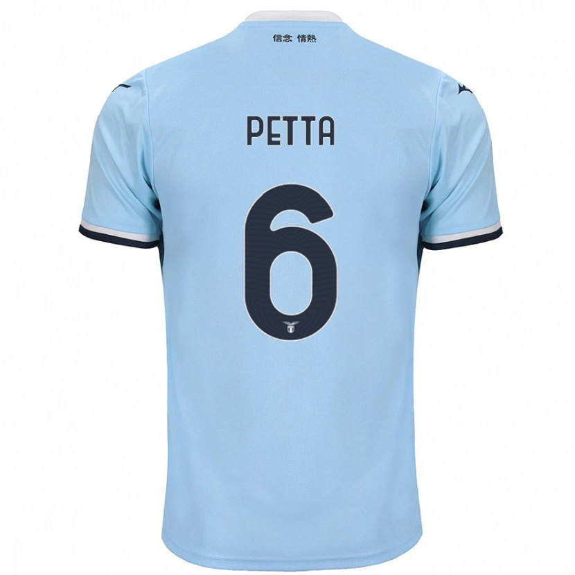 Danxen Women Andrea Petta #6 Blue Home Jersey 2024/25 T-Shirt