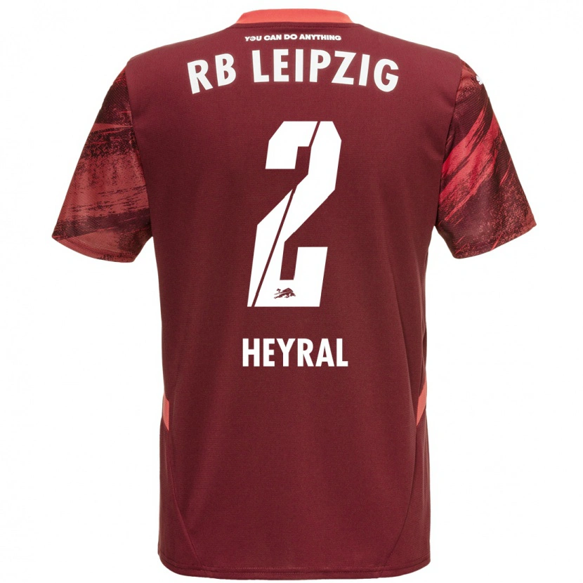 Danxen Women Neo Heyral #2 Burgundy Away Jersey 2024/25 T-Shirt