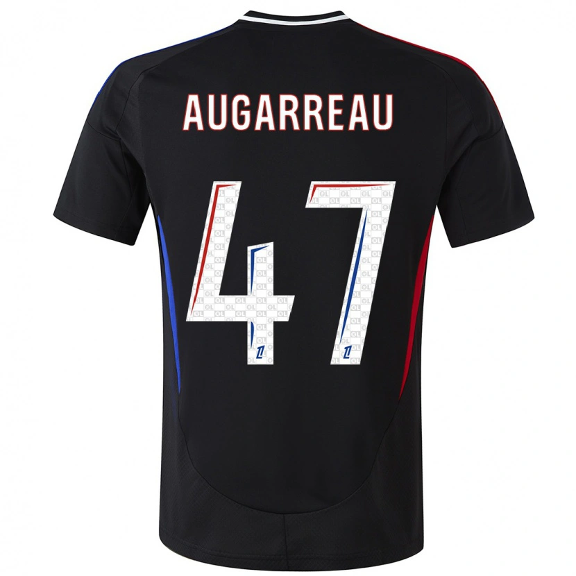 Danxen Women Sofiane Augarreau #47 Black Away Jersey 2024/25 T-Shirt