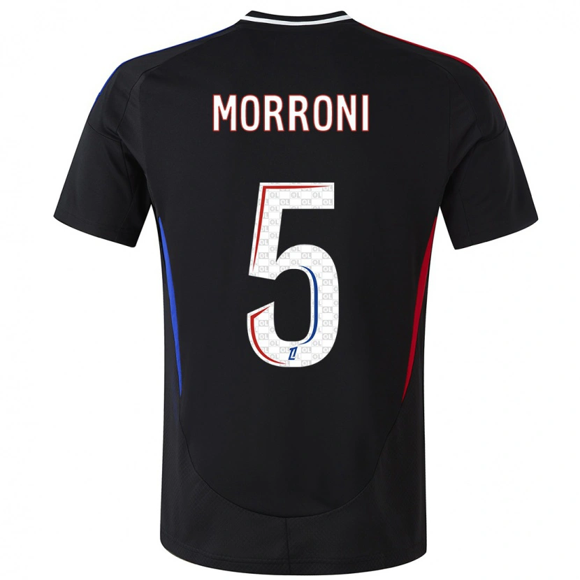 Danxen Women Perle Morroni #5 Black Away Jersey 2024/25 T-Shirt