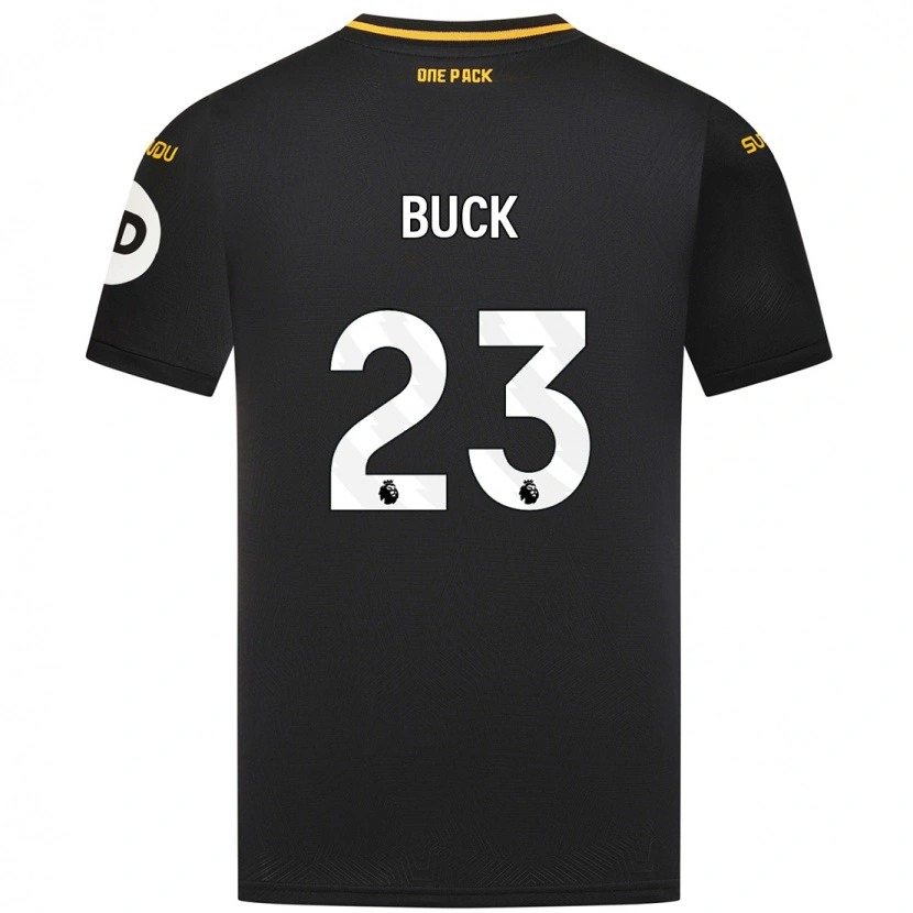Danxen Women Alex Buck #23 Black Away Jersey 2024/25 T-Shirt