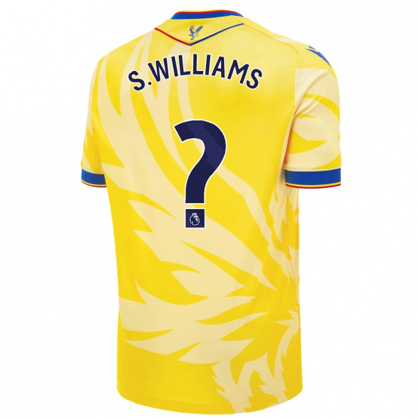 Danxen Women Seb Williams #0 Yellow Away Jersey 2024/25 T-Shirt