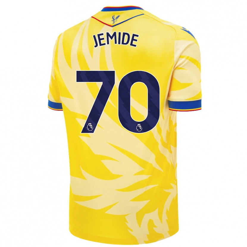 Danxen Women Mofe Jemide #70 Yellow Away Jersey 2024/25 T-Shirt