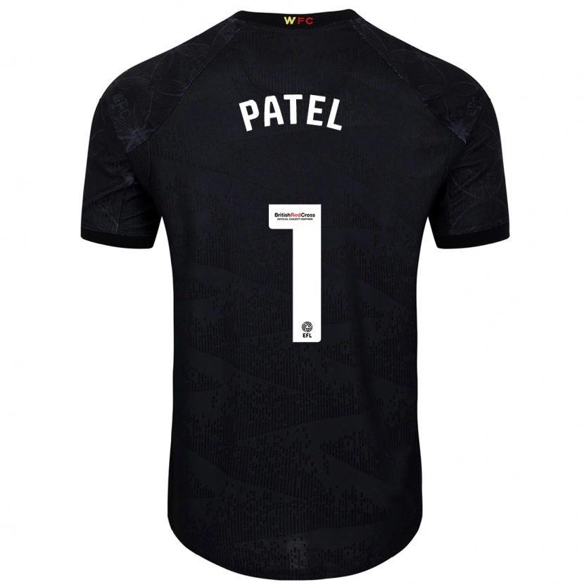 Danxen Women Safia Middleton-Patel #1 Black White Away Jersey 2024/25 T-Shirt