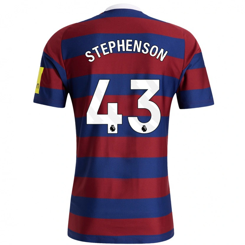 Danxen Women Dylan Stephenson #43 Burgundy Navy Blue Away Jersey 2024/25 T-Shirt