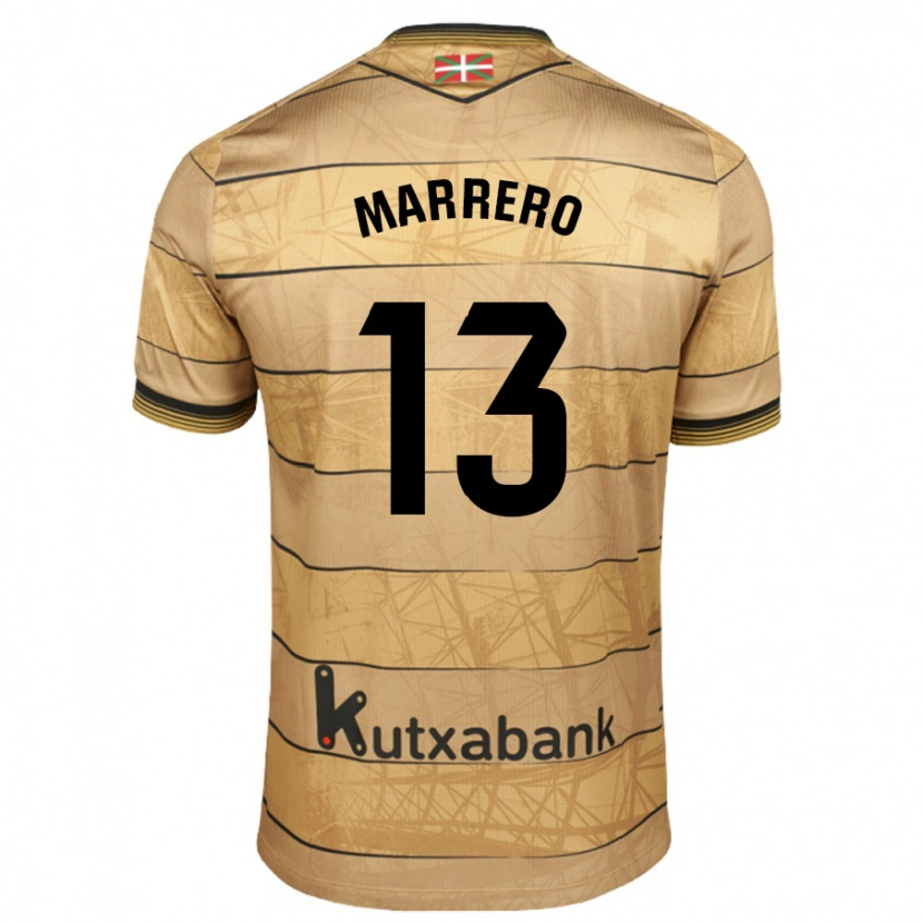 Danxen Women Unai Marrero #13 Brown Away Jersey 2024/25 T-Shirt