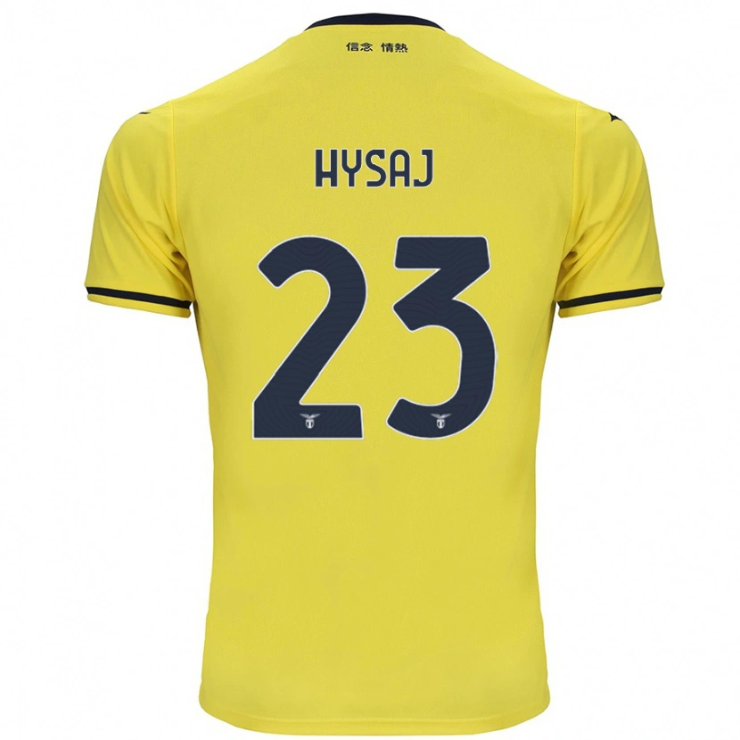 Danxen Women Elseid Hysaj #23 Yellow Away Jersey 2024/25 T-Shirt