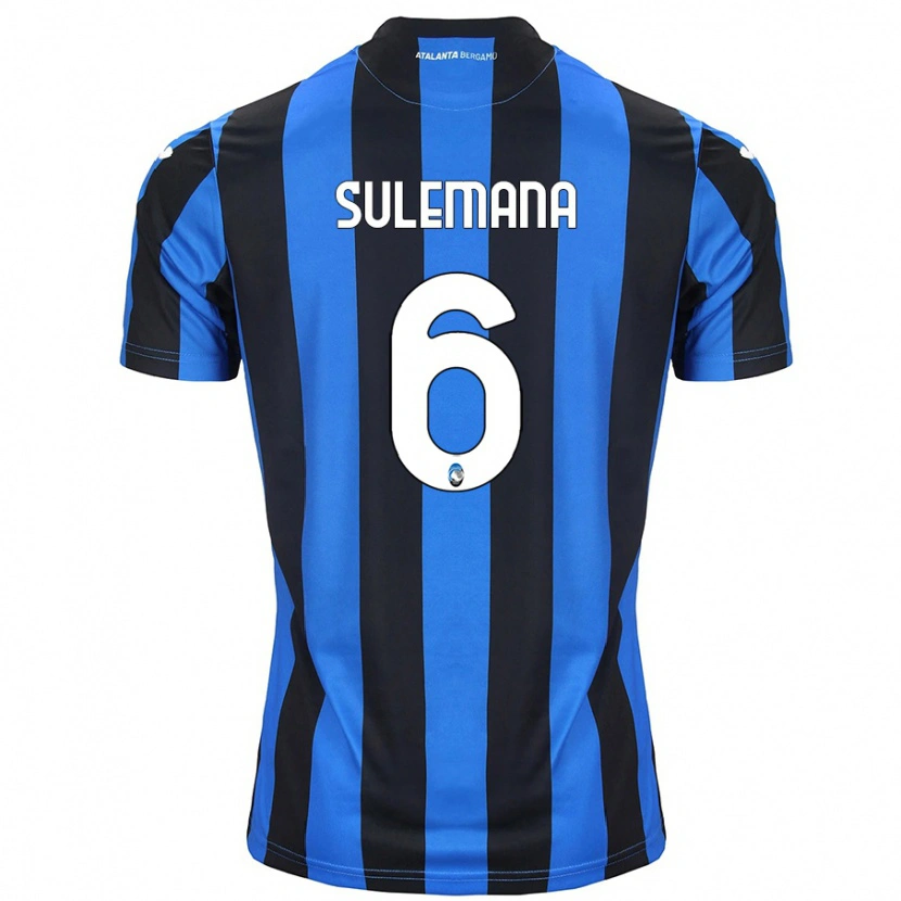Danxen Kid Ibrahim Sulemana #6 Blue Black Home Jersey 2024/25 T-Shirt