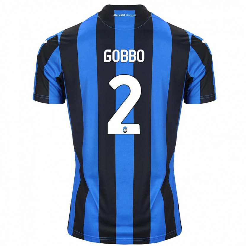 Danxen Kid Luca Gobbo #2 Blue Black Home Jersey 2024/25 T-Shirt