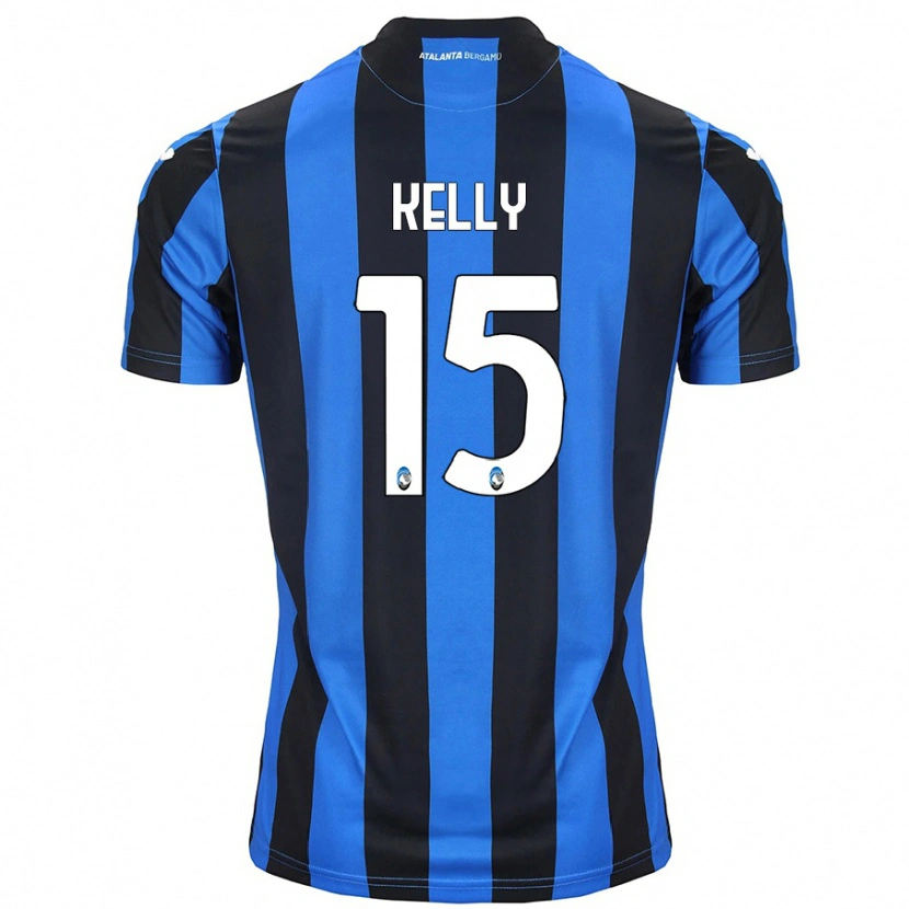 Danxen Kid Maegan Kelly #15 Blue Black Home Jersey 2024/25 T-Shirt