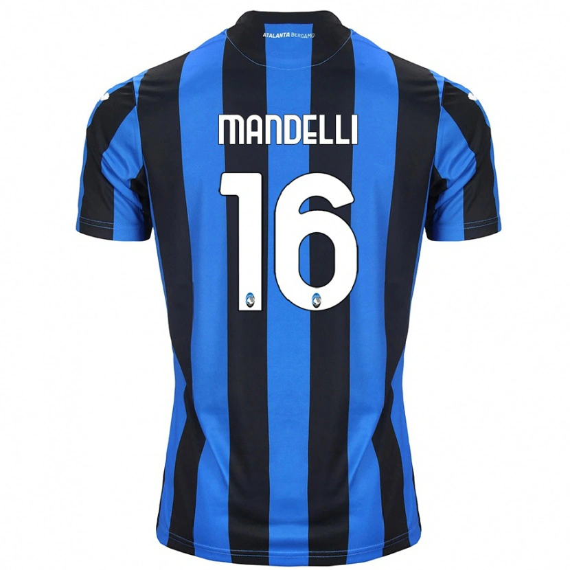 Danxen Kid Giulia Mandelli #16 Blue Black Home Jersey 2024/25 T-Shirt