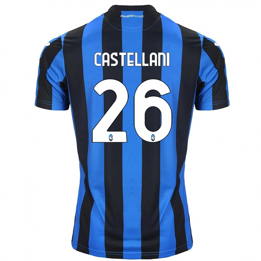 Danxen Kid Eleonora Castellani #26 Blue Black Home Jersey 2024/25 T-Shirt
