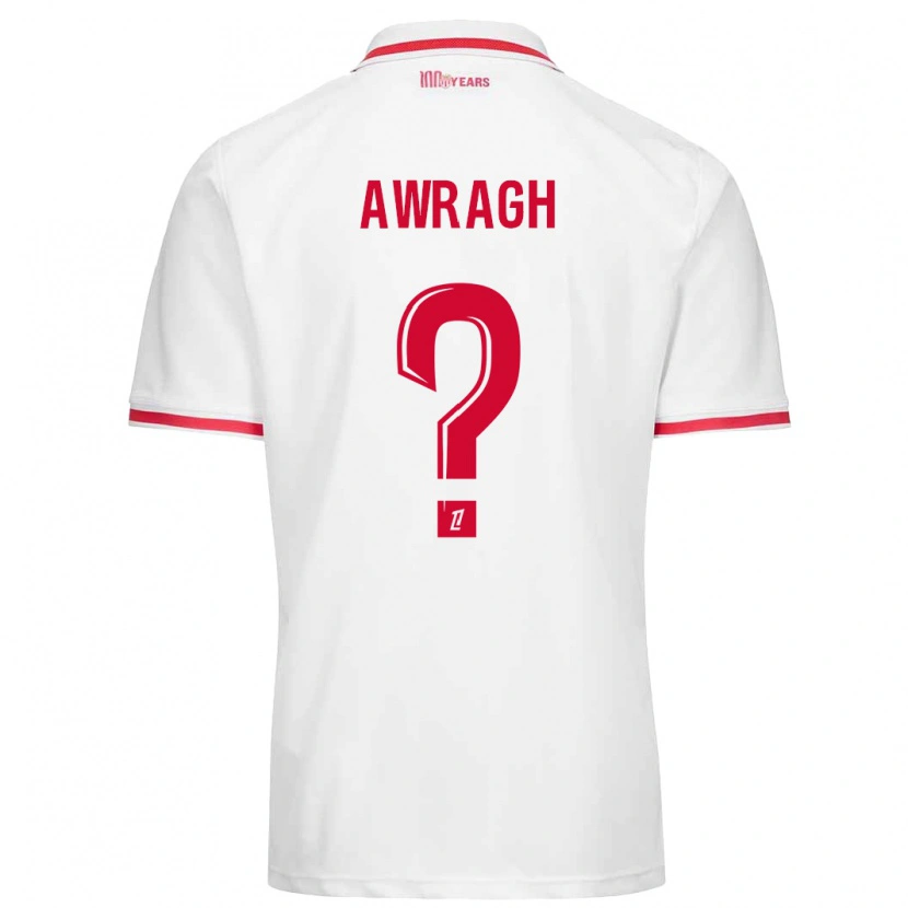 Danxen Kid Soufian Awragh #0 White Red Home Jersey 2024/25 T-Shirt