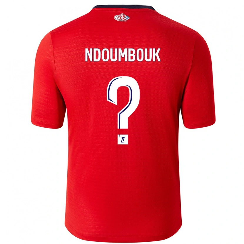Danxen Kid Marlyse Ngo Ndoumbouk #0 Red White Home Jersey 2024/25 T-Shirt