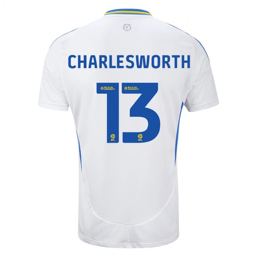 Danxen Kid Millie Robshaw-Charlesworth #13 White Blue Home Jersey 2024/25 T-Shirt