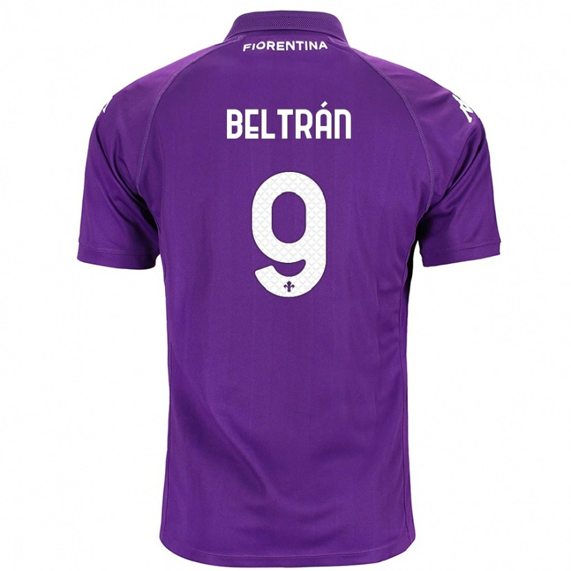 Danxen Kid Lucas Beltrán #9 Purple Home Jersey 2024/25 T-Shirt