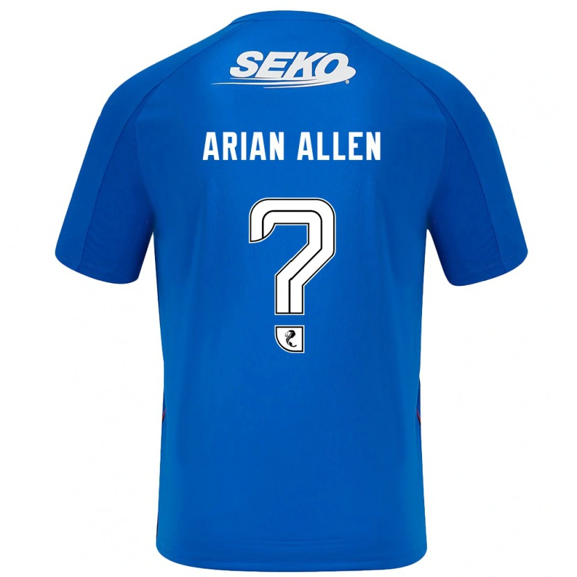 Danxen Kid Arian Allen #0 Dark Blue Home Jersey 2024/25 T-Shirt